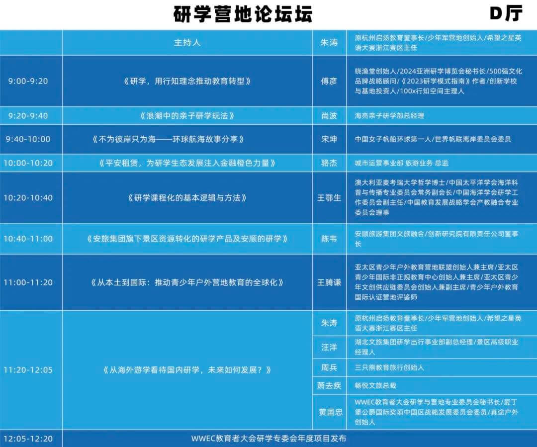 【8203天】AI+教育｜第十届WWEC教育者大会完整议程出炉！-黑板洞察