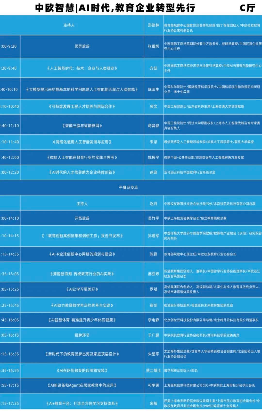 【8203天】AI+教育｜第十届WWEC教育者大会完整议程出炉！-黑板洞察